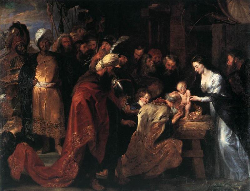 RUBENS, Pieter Pauwel Adoration of the Magi